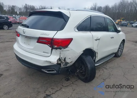 2014 Acura Mdx Advance Pkg W/Entertainment Pkg из США, поврежденный, VIN 5FRYD4H80EB032639